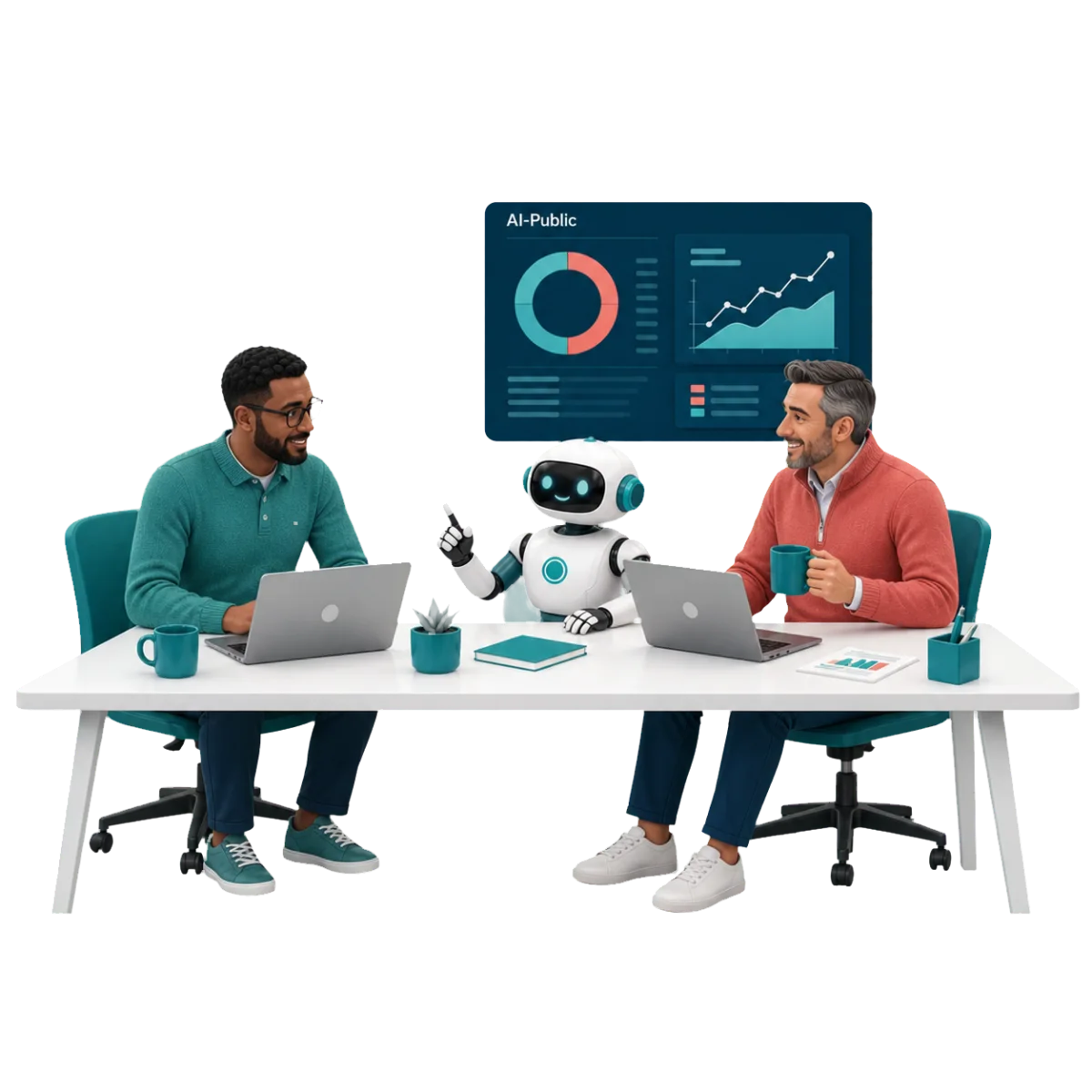 AI-Public overleg met AI-assistent en dashboard