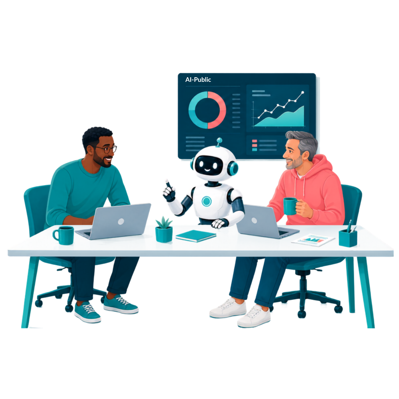 AI-Public overleg met AI-assistent en dashboard