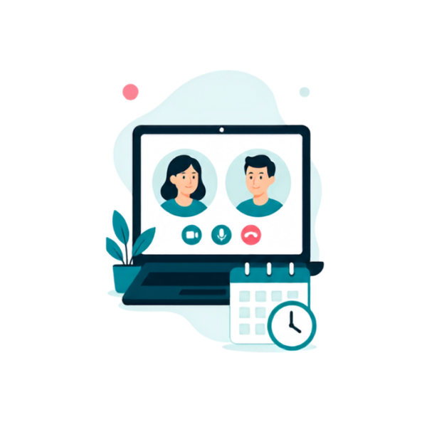 Online gesprek plannen voor AI-Public