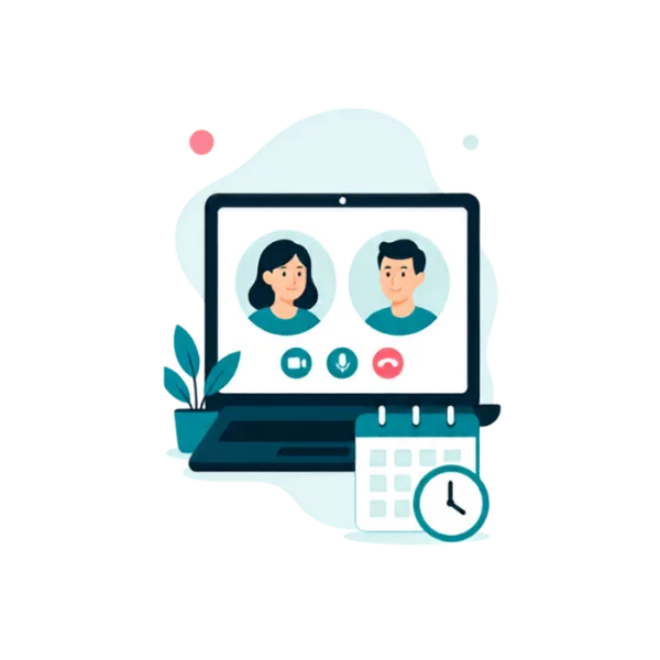 Online gesprek plannen voor AI-Public